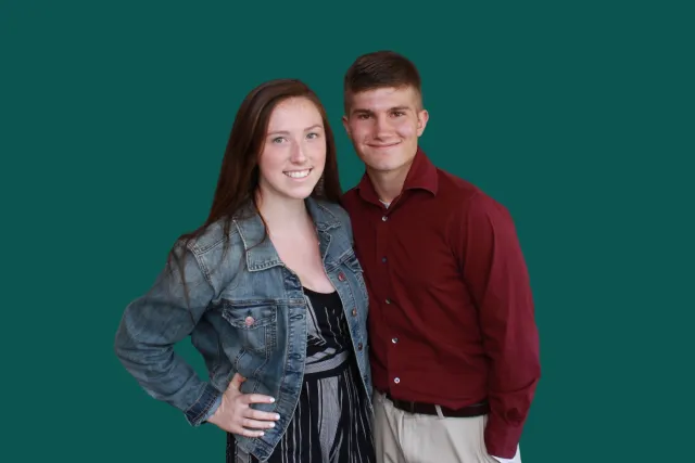 Emerald photo booth backdrop